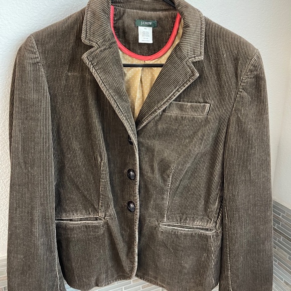 J. Crew Brown Corduroy Blazer - Picture 3 of 8